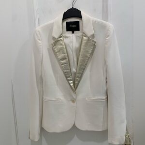 Maje Vylo single breasted blazer. Size 36